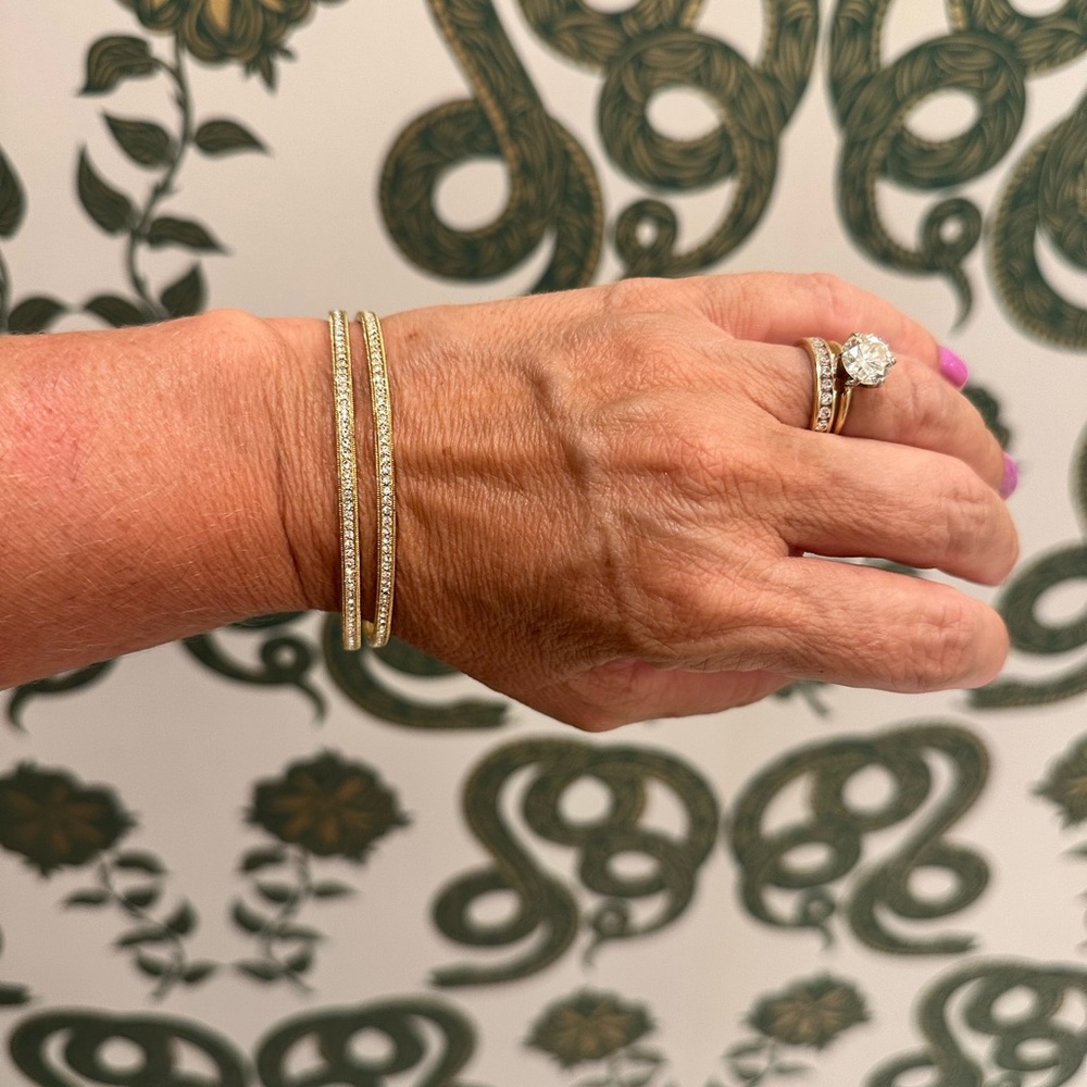 Swarovski crystal bangles from Nordstrom pair of 2